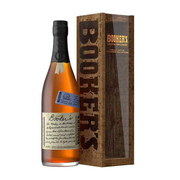 Bookers Uncut & Unfiltered Small Batch “Pinkie’s Batch’ 2022-04 750 ML Bottle