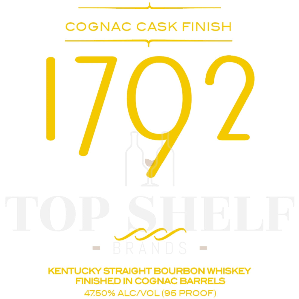 1792 Cognac Cask Bourbon - My Bev Store