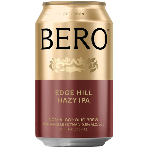 Bero Bero Edge Hill Hazy IPA By Tom Holland - Non-Alcoholic Beer Beer