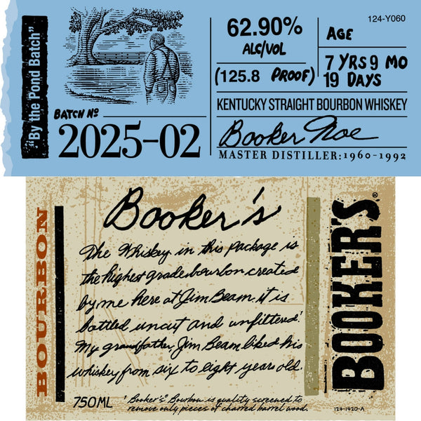 Booker's Bourbon 2025-02 “By the Pond Batch” - My Bev Store