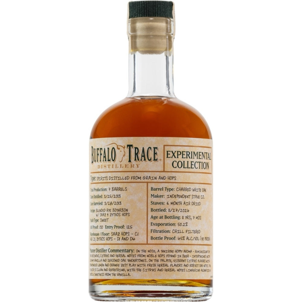 Buffalo Trace Distillery Buffalo Trace Experimental Collection: Spirits Distilled from Grain and Hops Whiskey