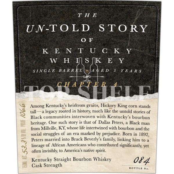 Castle & Key Castle & Key The Untold Story of Kentucky Whiskey Chapter 4 Bourbon