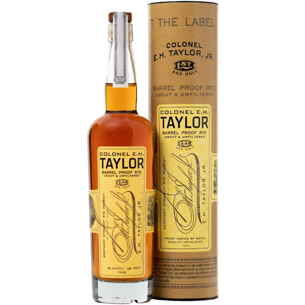 Colonel E.H. Taylor Barrel Proof Rye Uncut & Unfiltered - My Bev Store