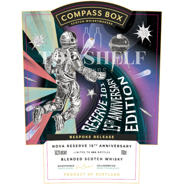 Compass Box Compass Box Nova Reserve 15th Anniversary Scotch