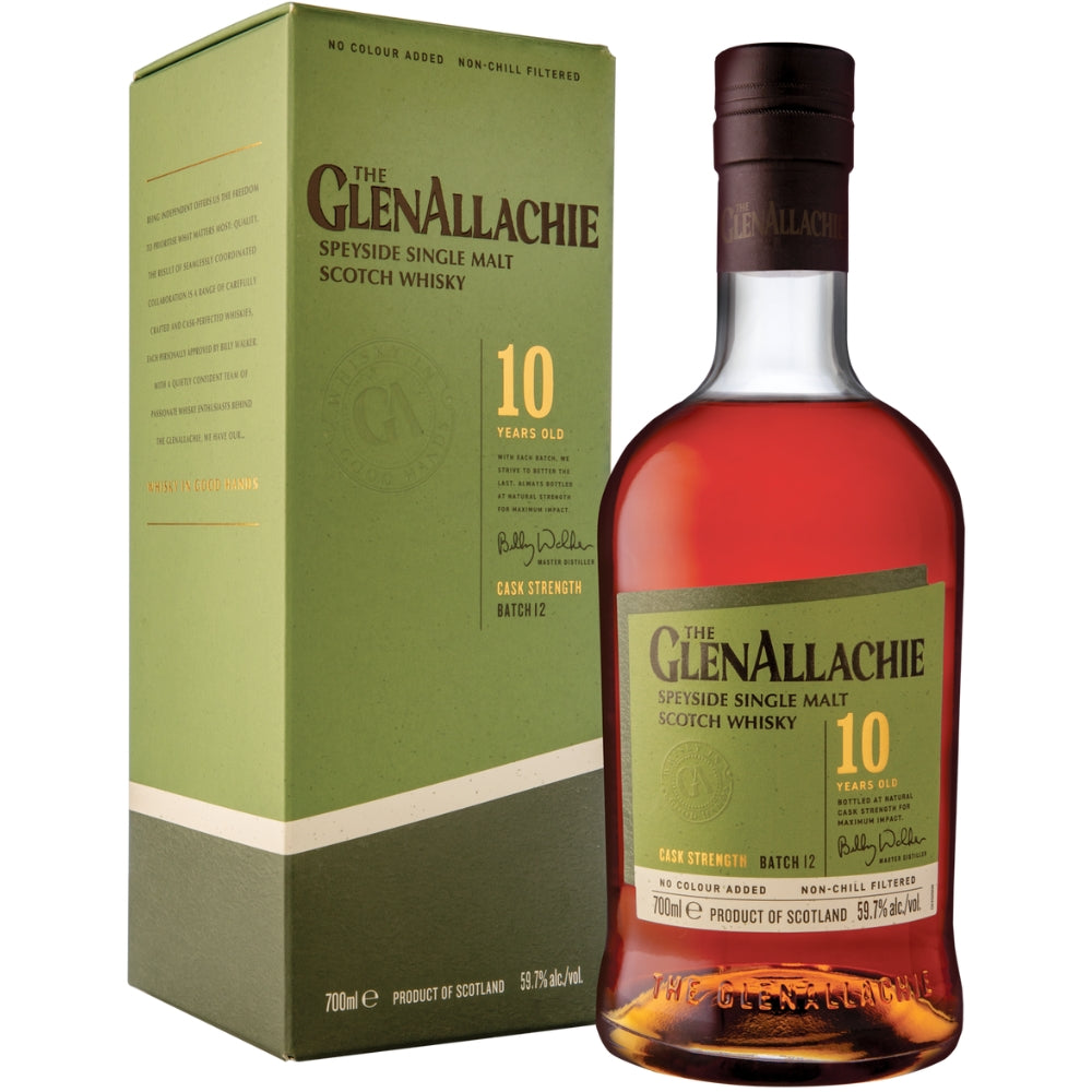 Glenallachie 10 Year Old Cask Strength Batch 12 - My Bev Store