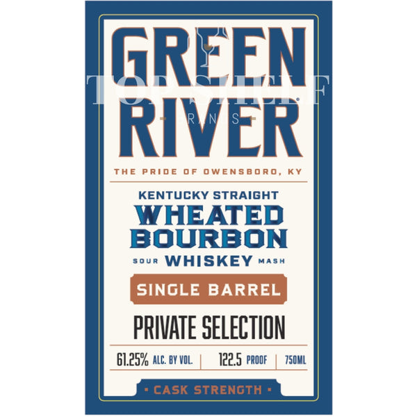 Green River Distilling Green River Single Barrel Wheated Bourbon Bourbon