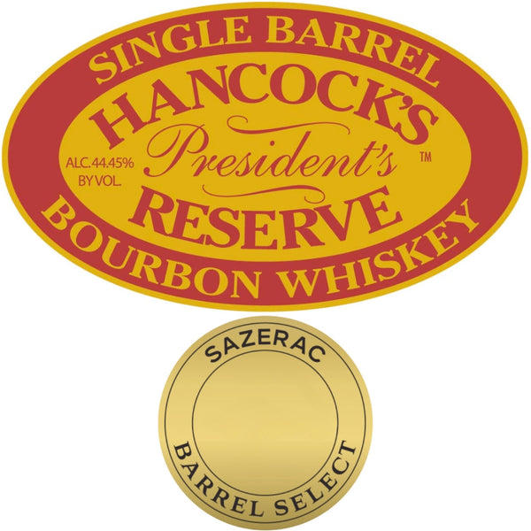 Hancock’s President’s Reserve Single Barrel Select Bourbon - My Bev Store