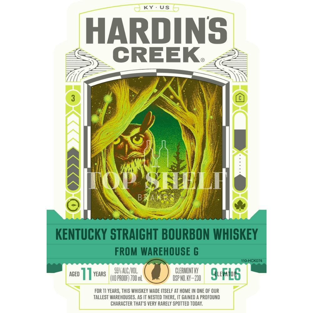 Hardin’s Creek Warehouse G 11 Year Old Bourbon - My Bev Store