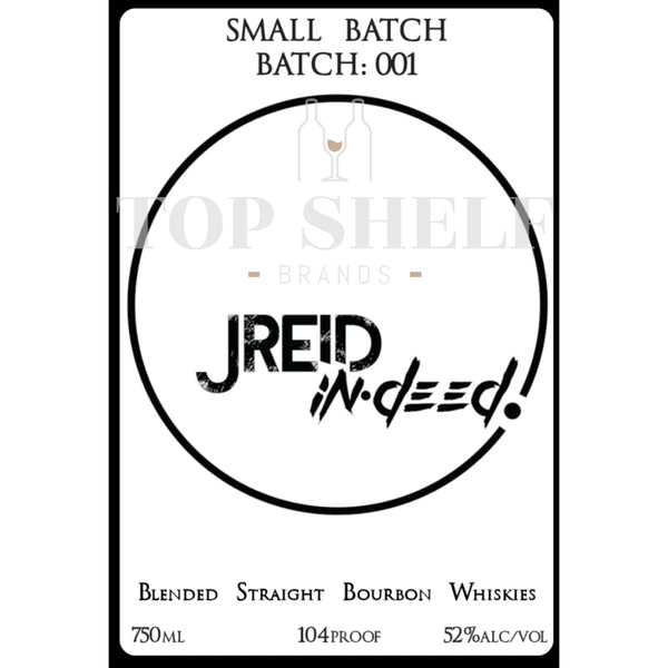 JReid InDeed JReid InDeed Bourbon Batch 001 By Justin Reid Bourbon