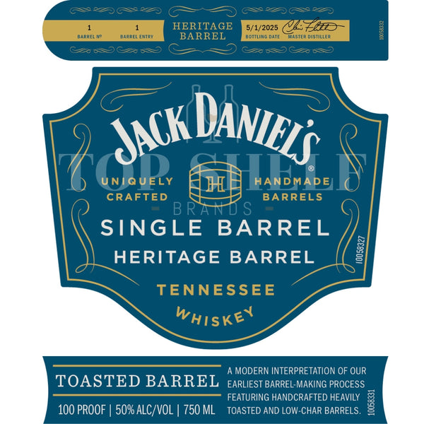 Jack Daniel's Single Barrel Heritage Barrel Toasted Barrel - My Bev Store