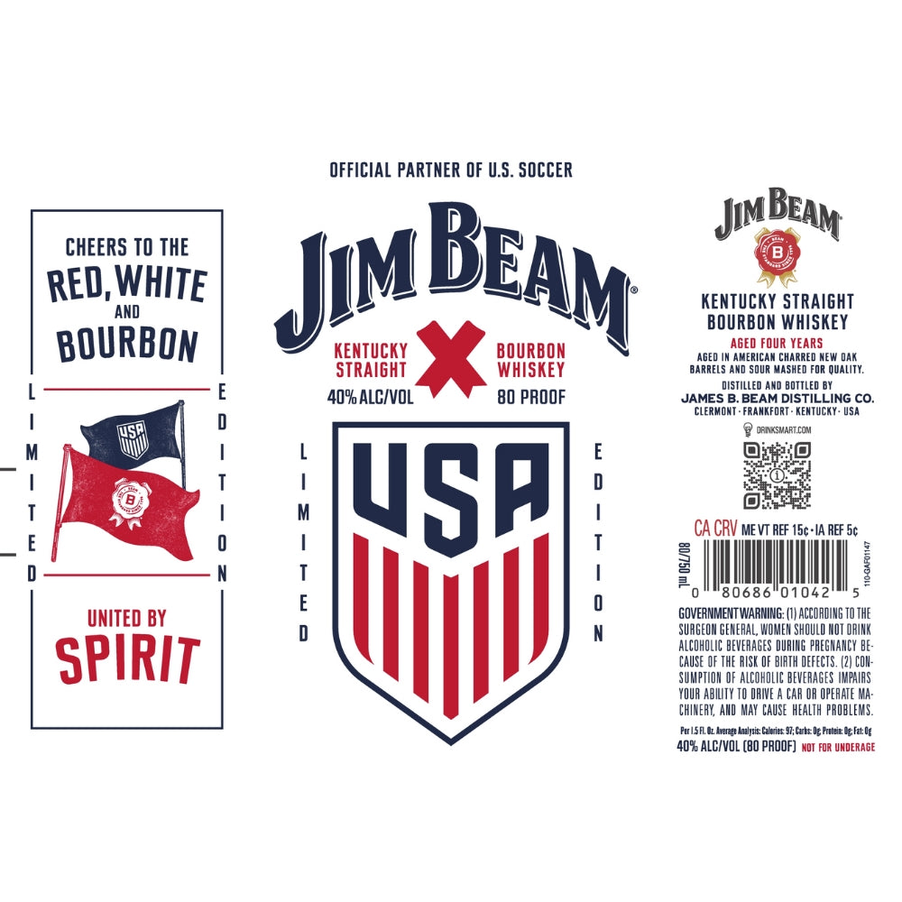 Jim Beam Jim Beam X U.S. Soccer Bourbon Bourbon