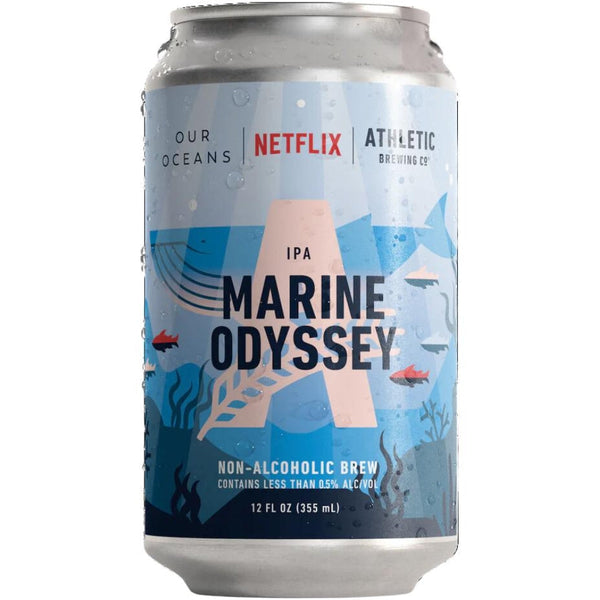 Athletic Brewing Netflix Marine Odyssey IPA Beer