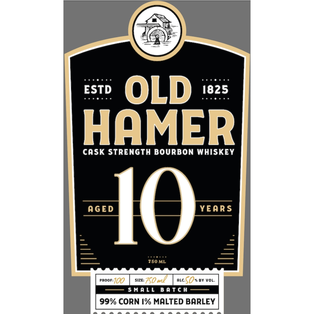 Old Hamer 10 Year Old Bourbon - My Bev Store