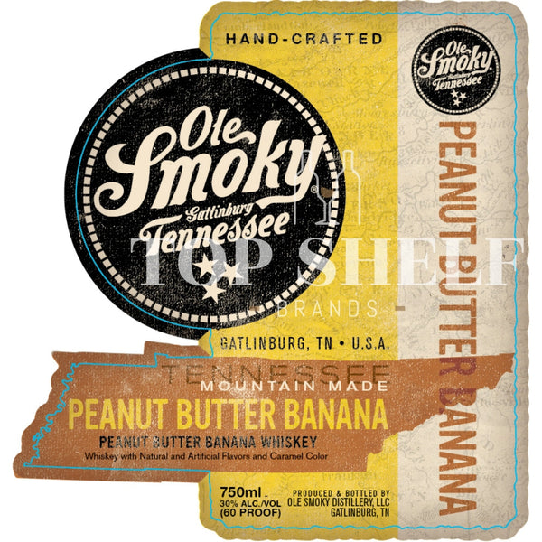 Ole Smoky Peanut Butter Banana Whiskey - My Bev Store