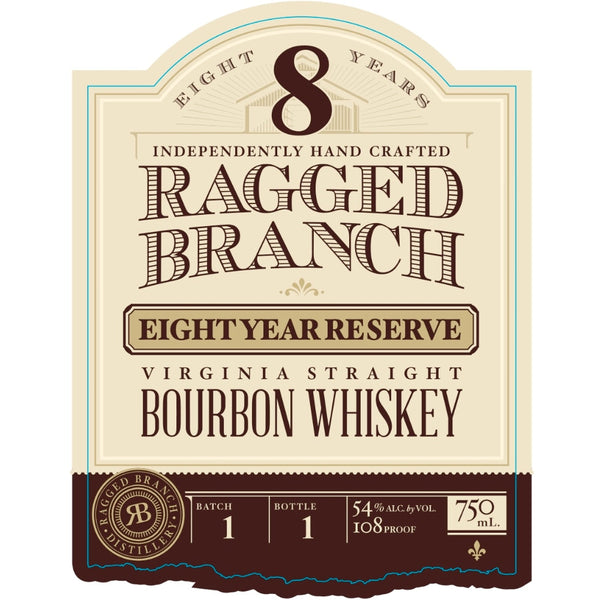 Ragged Branch Ragged Branch 8 Year Reserve Bourbon Bourbon