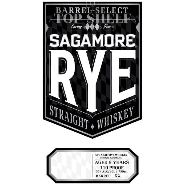 Sagamore 9 Year Old Barrel Select Straight Rye - My Bev Store