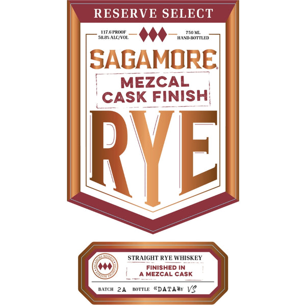 Sagamore Reserve Select Mezcal Cask Finish Rye - My Bev Store