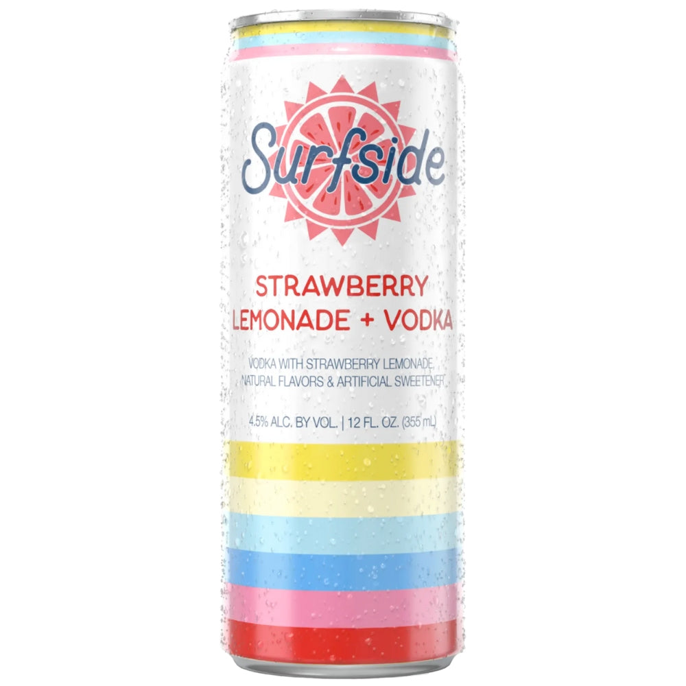 Surfside Surfside Strawberry Lemonade Vodka 4pk Ready-To-Drink Cocktails