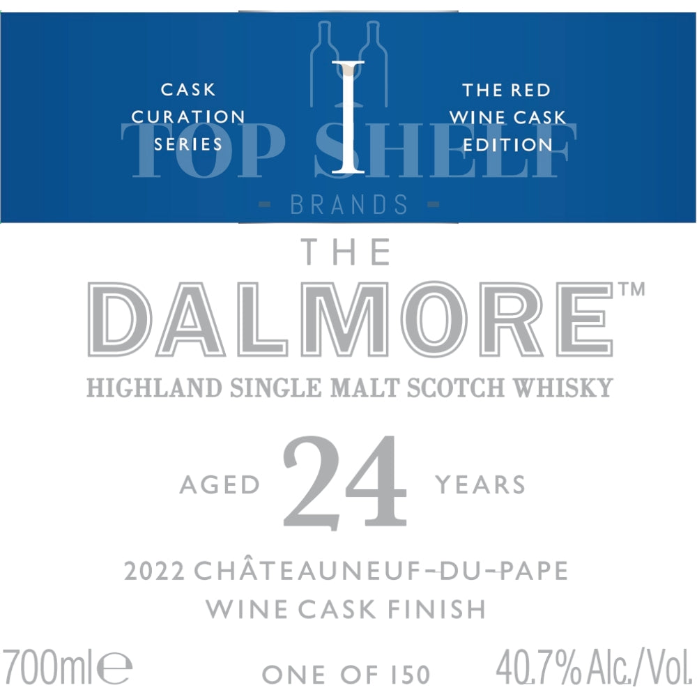 The Dalmore The Dalmore 24 Year Old 2022 Châteauneuf-de-Pape Wine Cask Finish Scotch