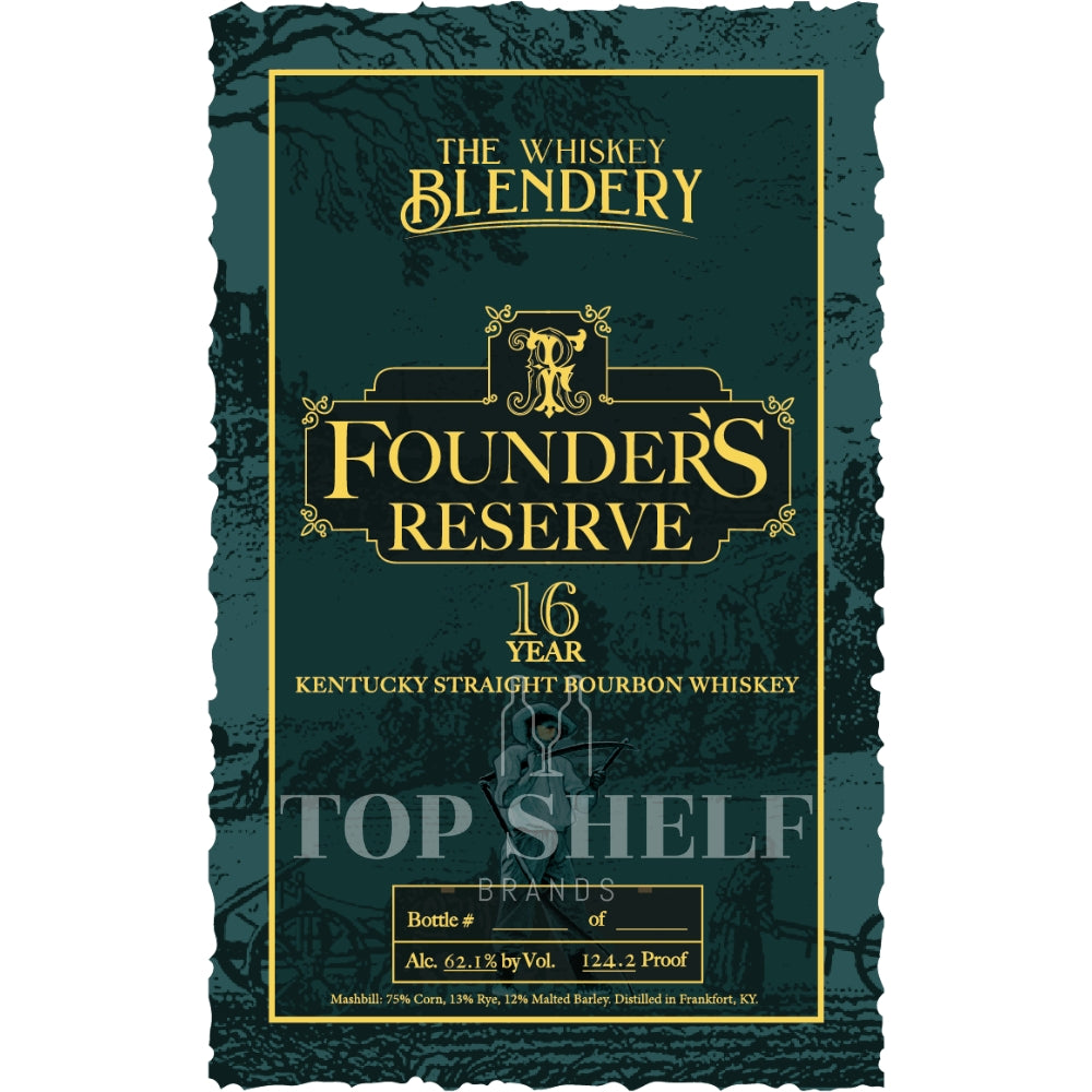 The Whiskey Blendery The Whiskey Blendery Founder's Reserve 16 Year Old Bourbon Bourbon