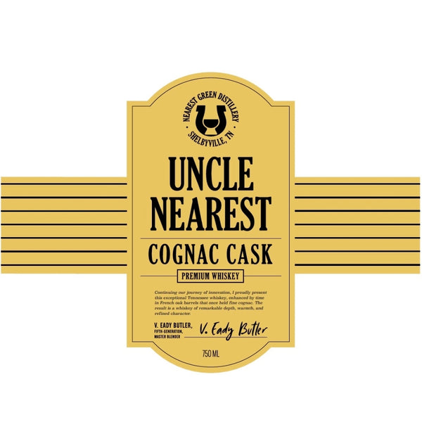 Uncle Nearest Cognac Cask Whiskey - My Bev Store