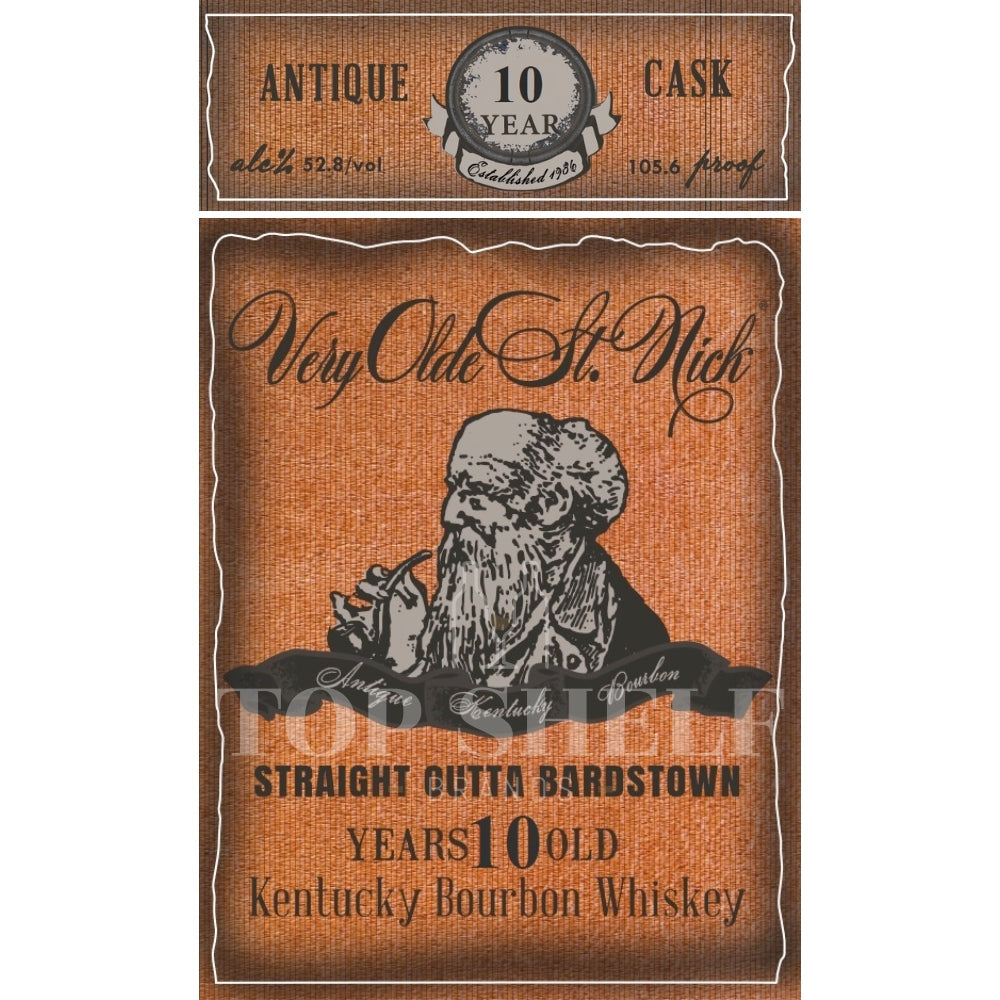 Olde St. Nick Very Olde St. Nick Straight Outta Bardstown 10 Year Old Bourbon