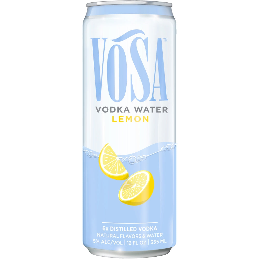 Vosa Lemon Vodka Water By Kate Upton - My Bev Store