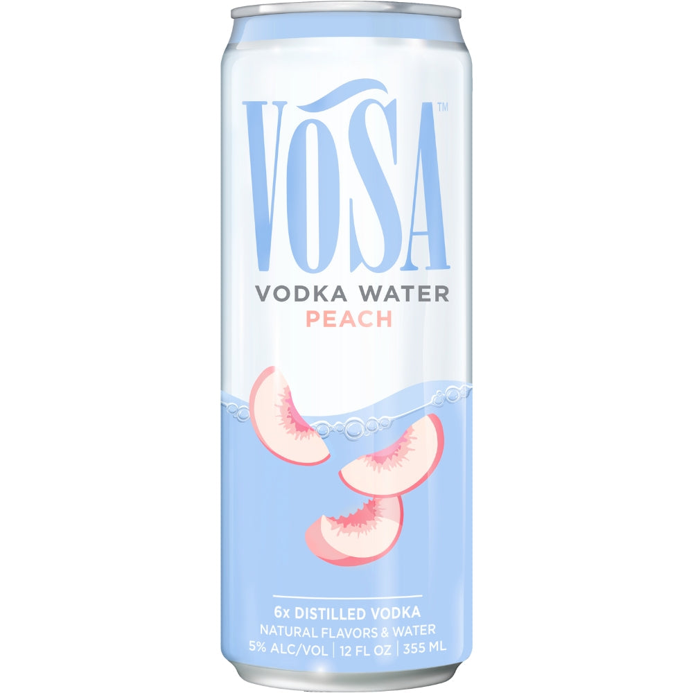 Vosa Peach Vodka Water By Kate Upton - My Bev Store