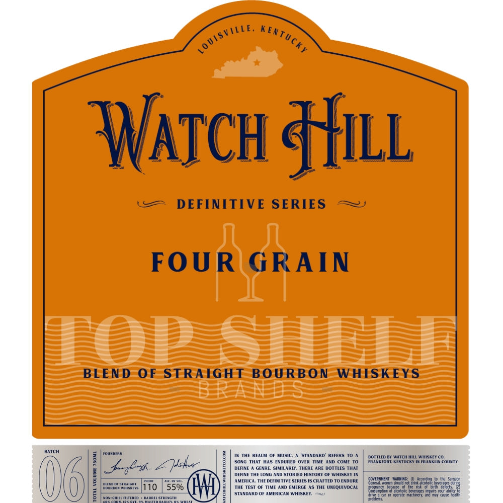 Watch Hill Definitive Series Four Grain Bourbon Batch 06 - My Bev Store