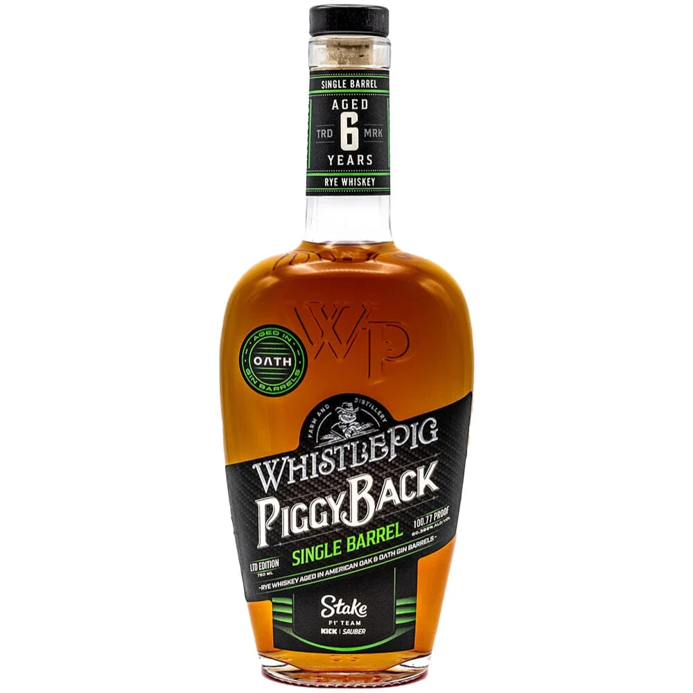 WhistlePig Whistlepig Rye Whiskey Piggyback Stake F1 Team 2024 Rye Whiskey