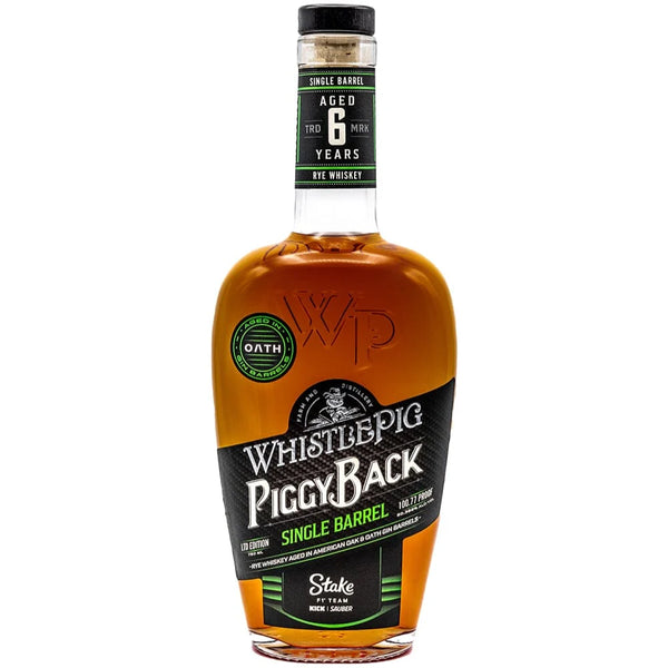 WhistlePig Whistlepig Rye Whiskey Piggyback Stake F1 Team 2024 Rye Whiskey