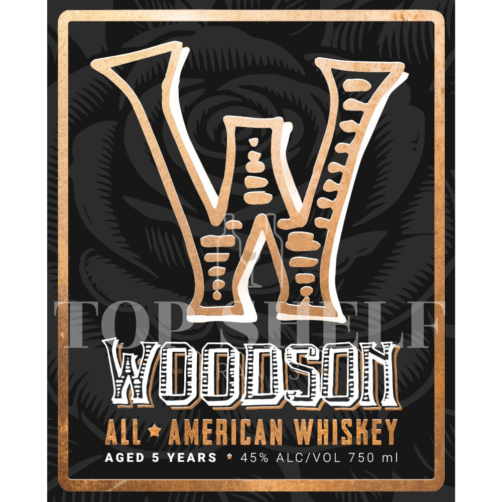 Woodson 5 Year Old All American Whiskey by Charles Woodson - My Bev Store