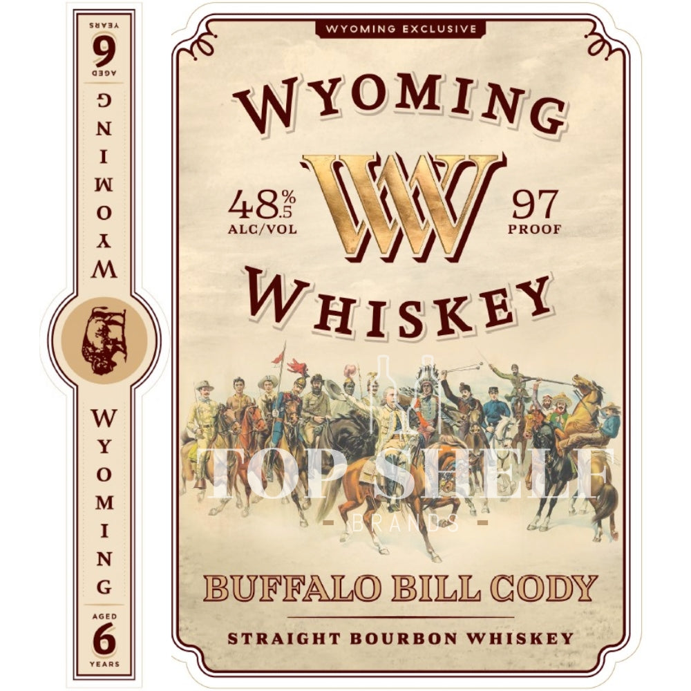 Wyoming Whiskey Buffalo Bill Cody Bourbon - My Bev Store