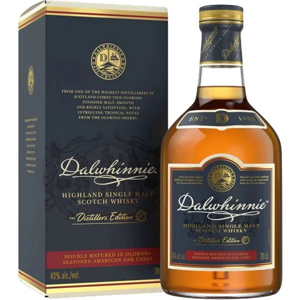 Dalwhinnie Dalwhinnie The Distiller’s Edition Double Matures in Oloroso Seasoned American Oak Casks Single Malt Scotch Whisky