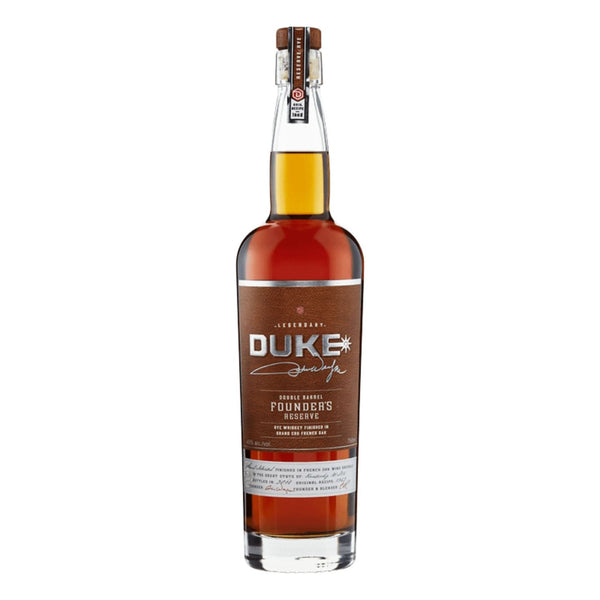 Duke Spirits Duke Rye Whiskey Double Barrel Founder’s Reserve Whiskey
