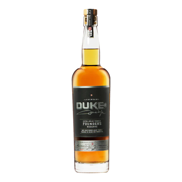 Duke Spirits Duke's Extra Anejo Tequila Founder’s Reserve Aged 3 Years Extra Anejo Tequila