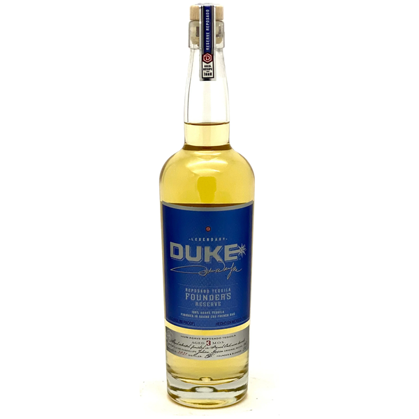 Duke Spirits Duke’s Reposado Tequila Founder’s Reserve Aged 3 Years Reposado Tequila