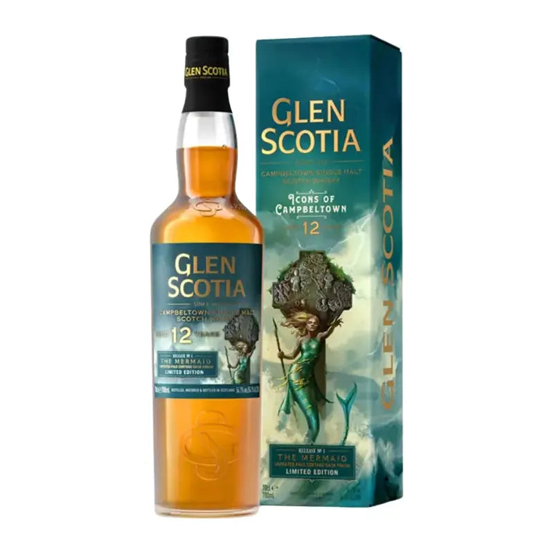 Glen Scotia Glen Scotia Icons of Campbeltown 12 Year Old The Mermaid 750 ml Single Malt Scotch Whisky