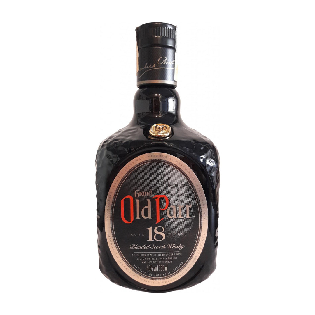 Buy Grand Old Parr Aged 18 Years Old 750 ML Bottle | My Bev Store