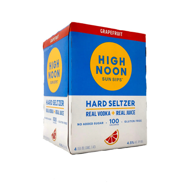 High Noon High Noon Hard Seltzer Grapefruit 4 Pack Hard Seltzer
