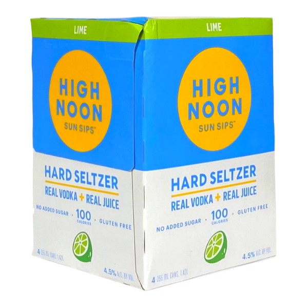 High Noon High Noon Hard Seltzer Lime 4 Pack Hard Seltzer