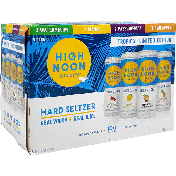 High Noon High Noon Hard Seltzer Tropical Variety 8 Pack Hard Seltzer