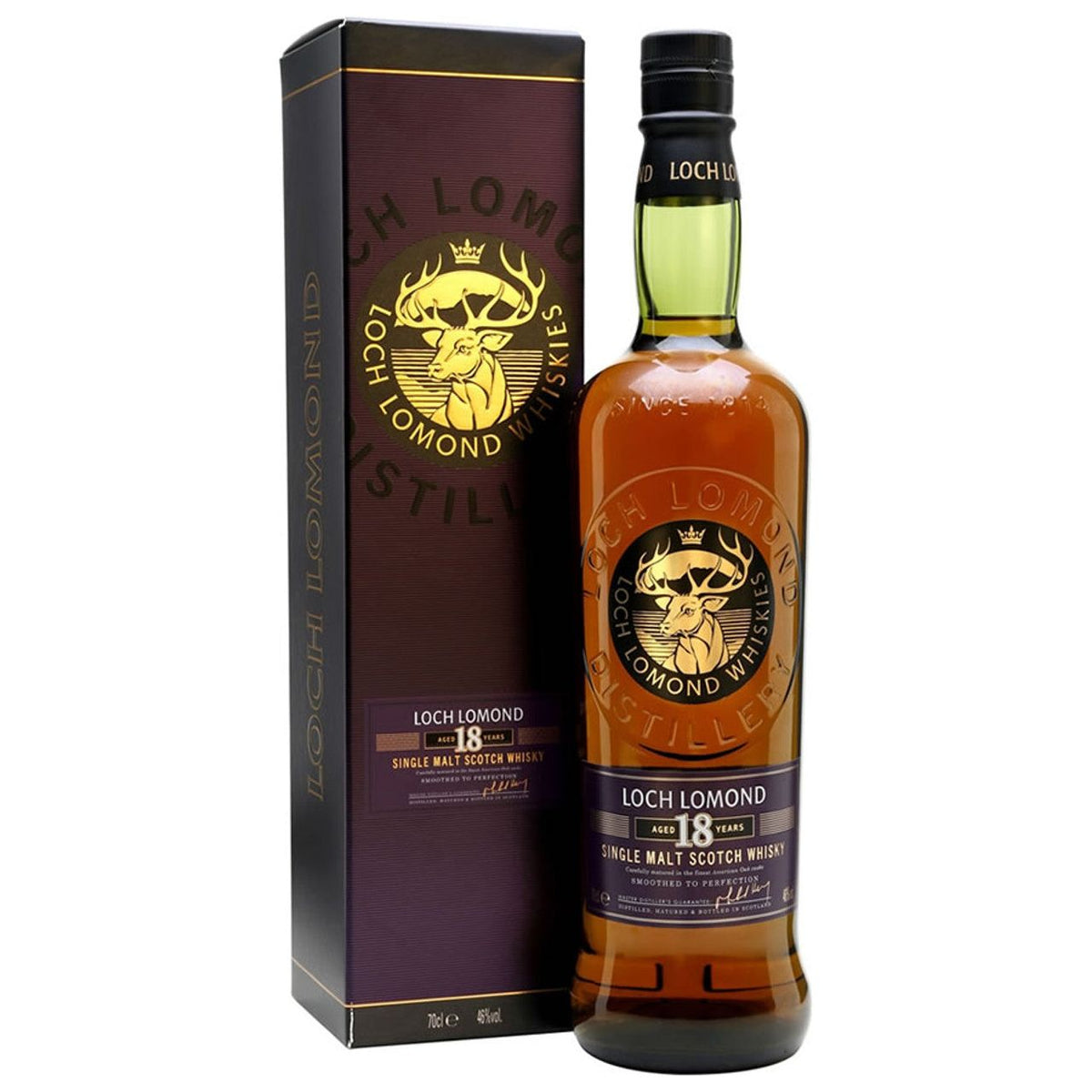 Loch Lomond Loch Lomond Single Malt Scotch Whiskey 18 Year Single Malt Scotch Whisky