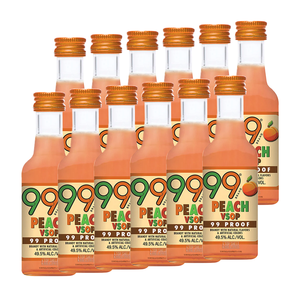 99 Liqueur 99 Peach VSOP 12 Pack Liqueur