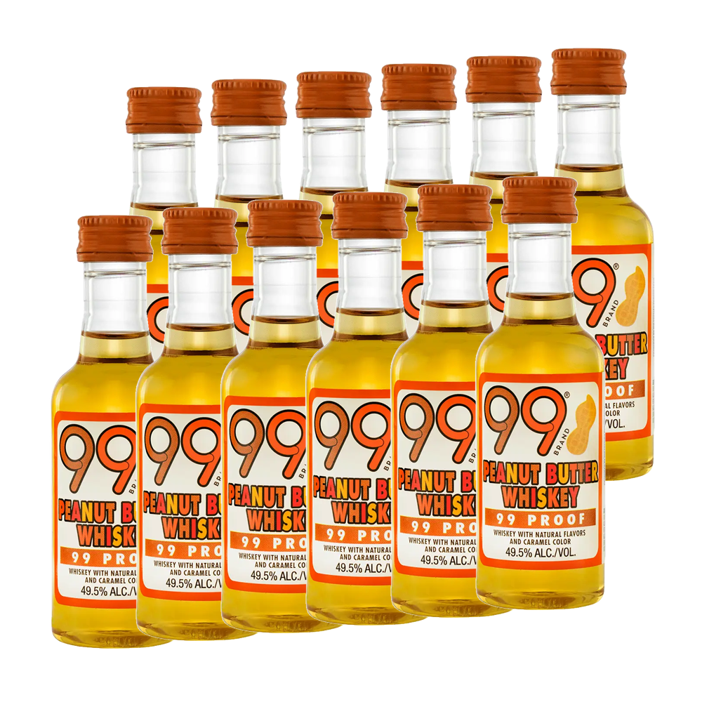 99 Liqueur 99 Peanut Butter Whiskey 12 Pack Liqueur