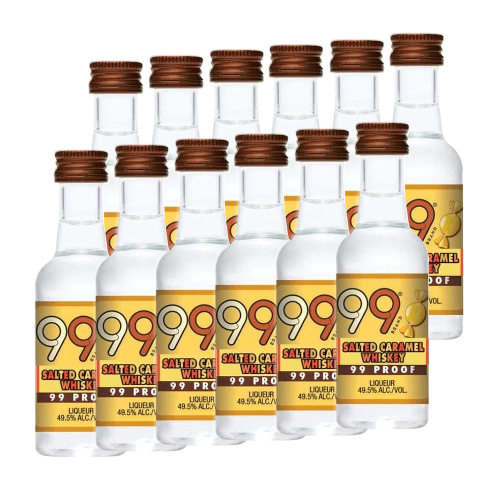 99 Liqueur 99 Salted Caramel Whiskey 12 Pack Liqueur