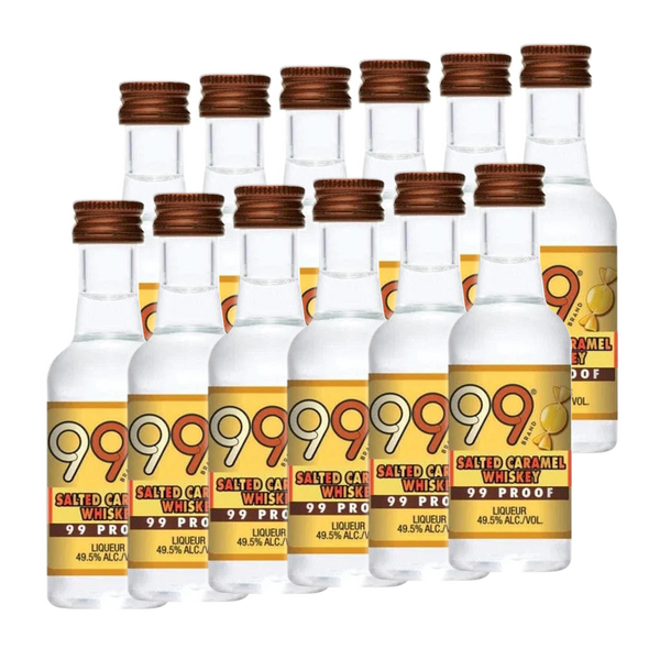 99 Liqueur 99 Salted Caramel Whiskey 12 Pack Liqueur