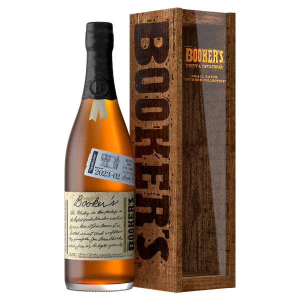 Booker's Bourbon Booker's Uncut & Unfiltered Small Batch “Apprentice Batch 2023-02” Kentucky Straight Bourbon Whiskey