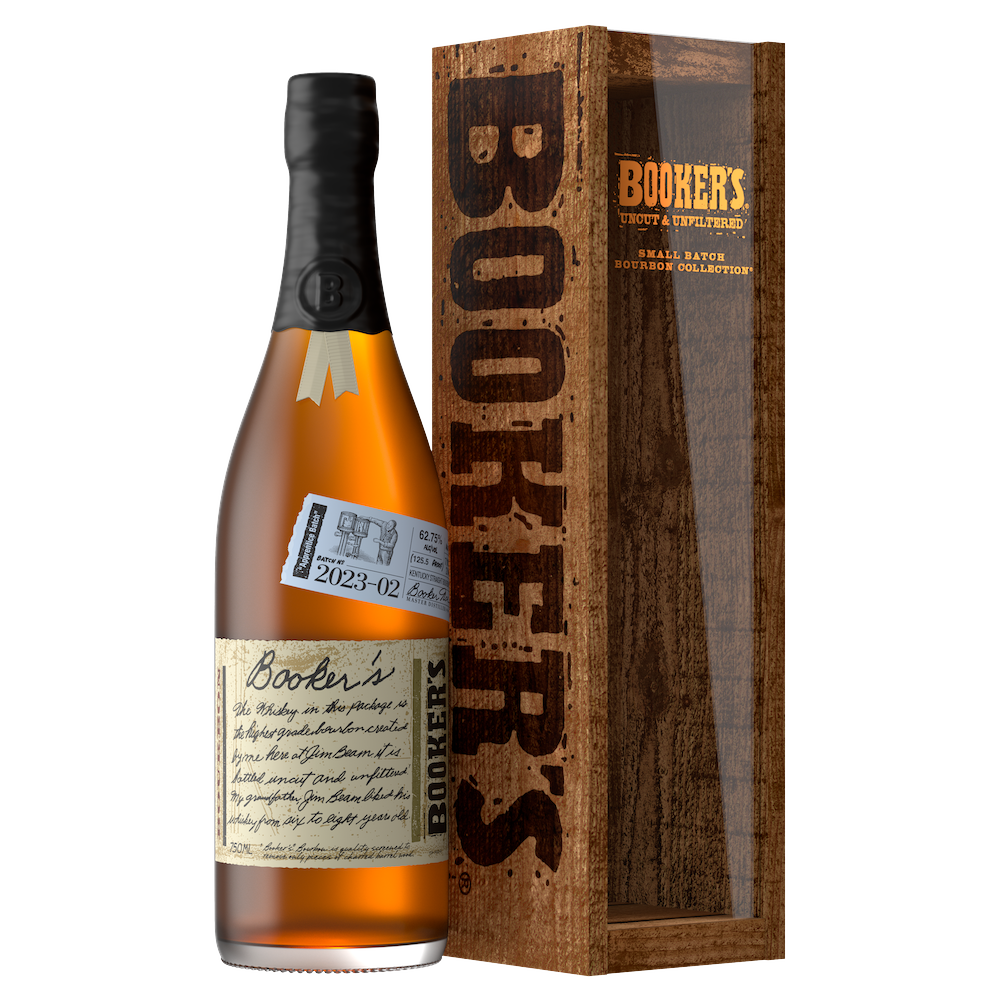 Booker's Bourbon Booker's Uncut & Unfiltered Small Batch “Apprentice Batch 2023-02” Kentucky Straight Bourbon Whiskey