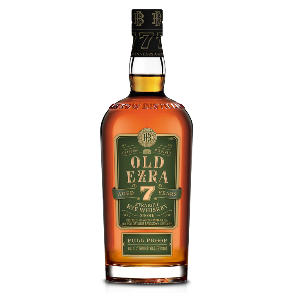 Old Ezra Old Ezra Aged 7 Years Straight Rye Whiskey Full Proof Rye Whiskey